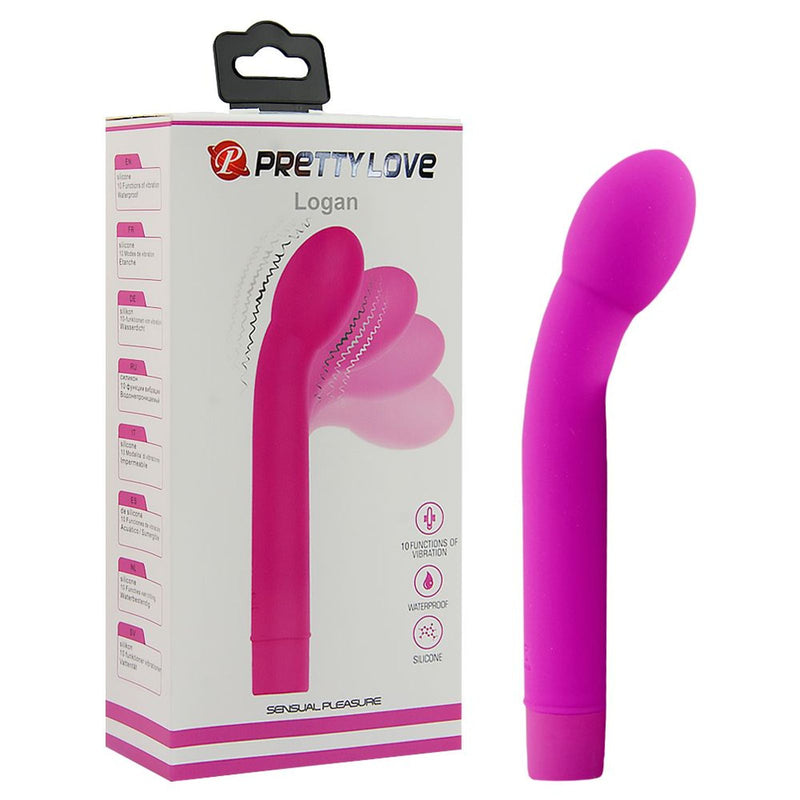 Vibrador Em Silicone Com 10 Vibrações