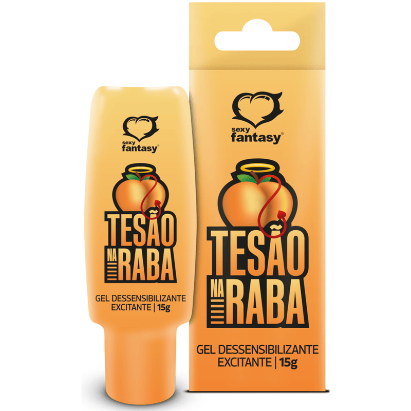 Gel Anestésico Tesão Na Raba 15g