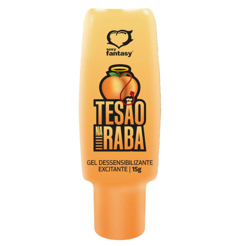 Gel Anestésico Tesão Na Raba 15g