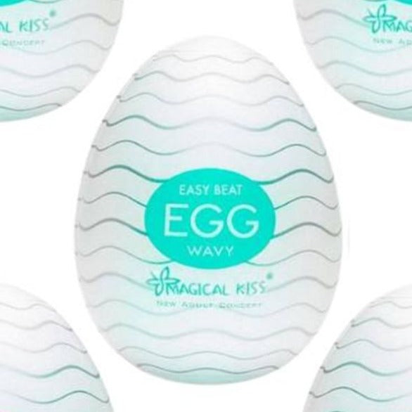 Masturbador Egg Magical Kiss Wavy