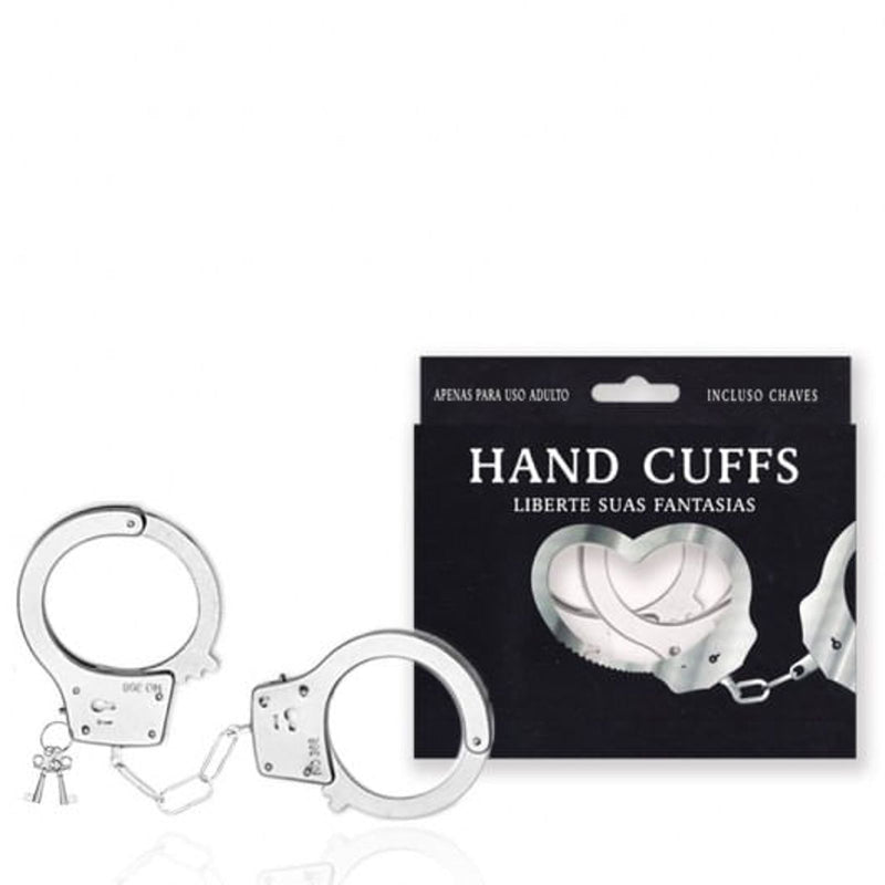 Algema Em Metal Hands Cuffs